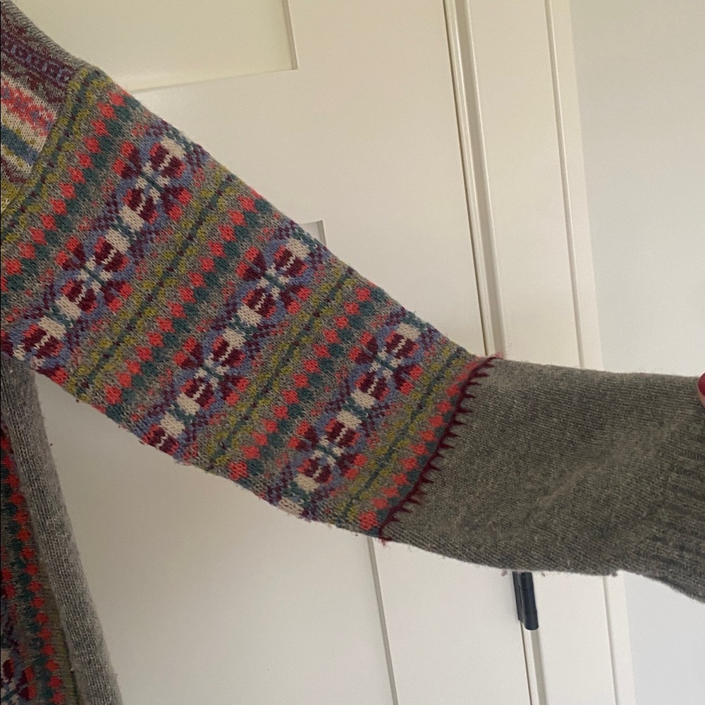 Sundance Multicolor Patchwork Cardigan - image 5